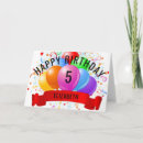 Search for 5 year old birthday cards Five