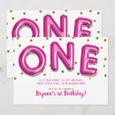 Search for hot pink and gold birthday invitations Glam