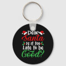 Search for good santa key rings Merry christmas
