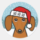 Search for christmas dachshund stickers Pets
