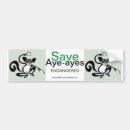Search for primate bumper stickers Wildlife