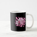 Search for support breast cancer awareness mugs October