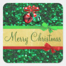 Search for christmas red bow stickers Gold