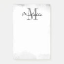 Search for luxury post it notes Simple modern monogram