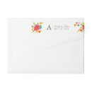 Search for whimsical floral return address labels Elegant