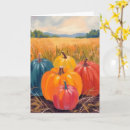 Search for autumn art cards Pumpkin