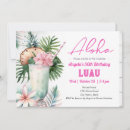 Search for tropical 50th birthday invitations Aloha