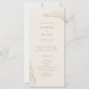 Search for beach wedding programs Botanical
