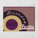 Search for rock n roll birthday invitations Retro