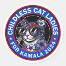 Search for vote cat stickers Childless cat ladies