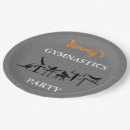 Search for gymnastics party plates Birthday