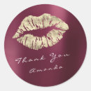 Search for red kiss stickers Burgundy