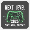 Search for next stickers Level up