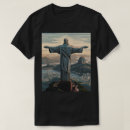 Search for jesus statue rio de janeiro tshirts Christ the redeemer