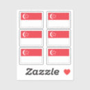 Search for singapore flag stickers Asia