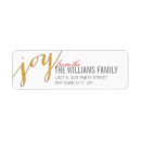 Search for gold glitter return address labels Stylish