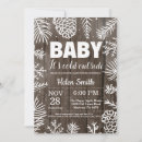 Search for winter greenery baby shower invitations Baby its cold outside