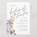 Search for purple hen party invitations Rose