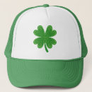 Search for four leafed clover hats Saint