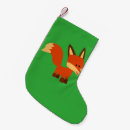 Search for fox christmas stockings Illustration