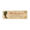 Search for doll return address labels Vintage