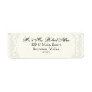 Search for filigree return address labels Gold