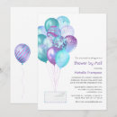 Search for baby blue bridal shower invitations Trendy