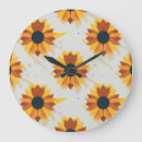 Search for sunflower clocks Sunny