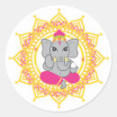 Search for yoga lotus stickers Illustration