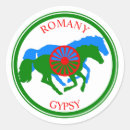 Search for roma flag stickers Gypsy