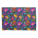 Search for exotic pillowcases Floral pattern