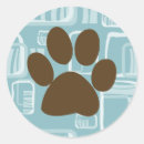 Search for brown and blue stickers Dog