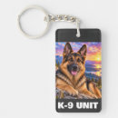 Search for police dog key rings Law enforcement