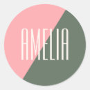 Search for block stickers Modern minimalist aesthetic