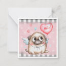 Search for love pug cards Pink