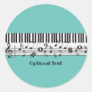 Search for musical design stickers Keyboard