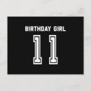 Search for 11 year old girl birthday cards For her