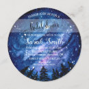Search for starry night bridal shower invitations Watercolor