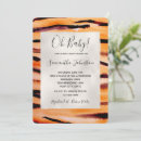 Search for orange tiger invitations Watercolor