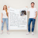 Search for handwritten blankets Message