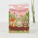 Search for fox birthday cards Owl