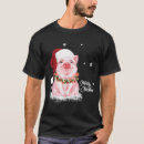 Search for cute pig tshirts Xmas