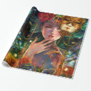 Search for surreal wrapping paper Birthday