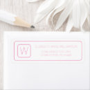 Search for bag return address labels Modern