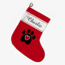 Search for paws christmas stockings Dog