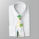Search for white flower ties Green