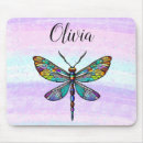 Search for dragonfly mouse mats Pink