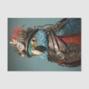 Search for unique decoupage tissue paper Crown