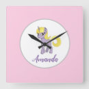 Search for girls bedroom clocks Purple
