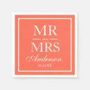 Search for peach wedding napkins Minimalist